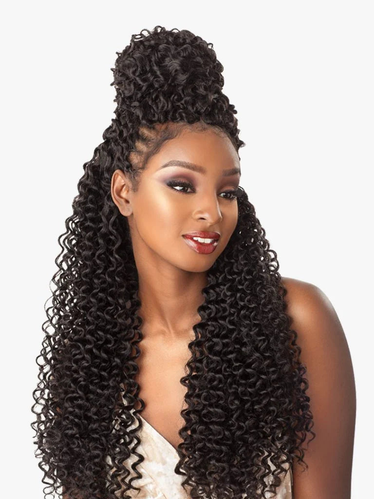 ISLAND TWIST 18″ Curl pattern perfect for a vacation or night out on the town.