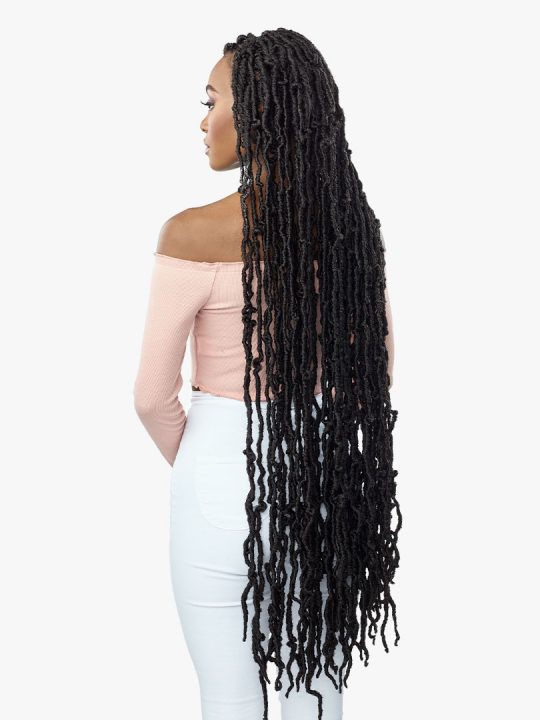 3X DISTRESSED LOCS 40″ Extra-long length distressed locs style