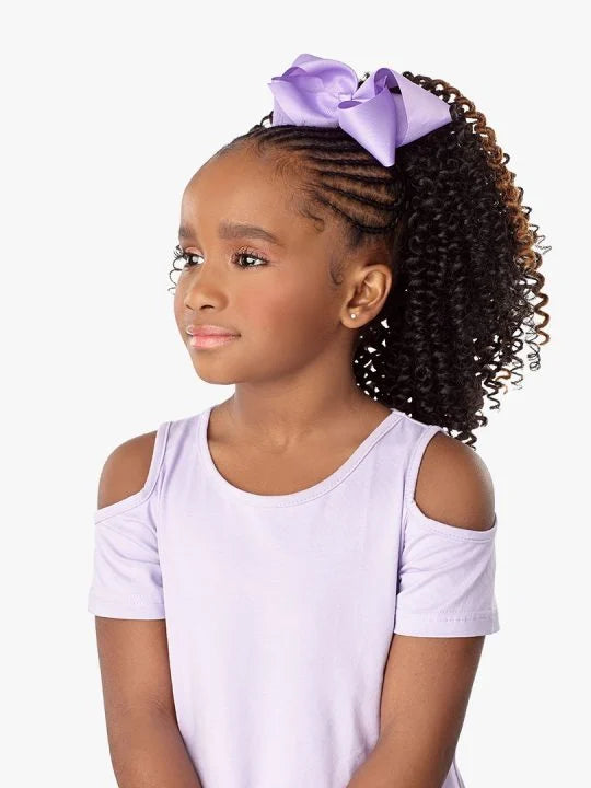 LULU MINI 2X BUBBLE CURL 10″ Bubbly, round curls from start to finish