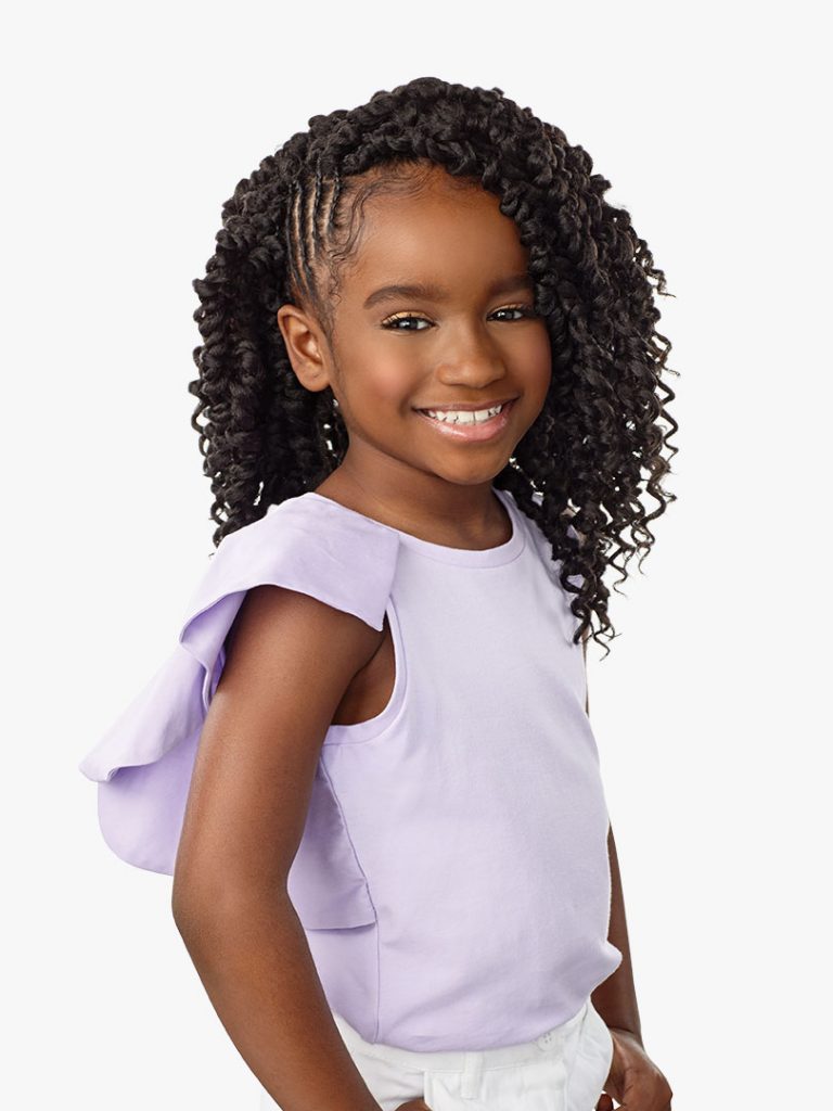 LULU MINI 2X PASSION TWIST 10″ Short Bohemian curly style in 10”