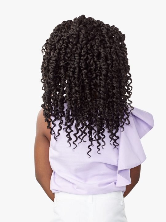 LULU MINI 2X PASSION TWIST 10″ Short Bohemian curly style in 10”