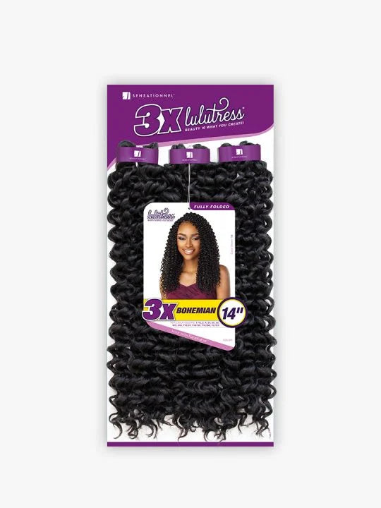 3X BOHEMIAN 14″ Island vibes and summer days are what these tight curls are perfect for.