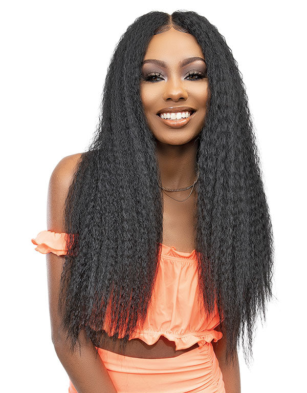 JANET MELT HD 13X6 LACE KINKY 28INCH WIG PREMIUM SYNTHETIC HAIR
