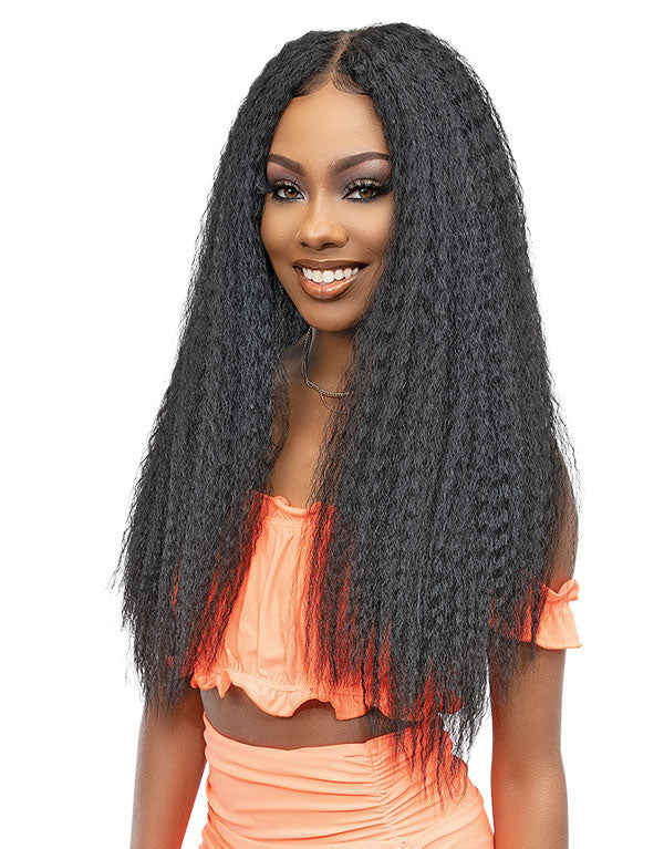 JANET MELT HD 13X6 LACE KINKY 28INCH WIG PREMIUM SYNTHETIC HAIR