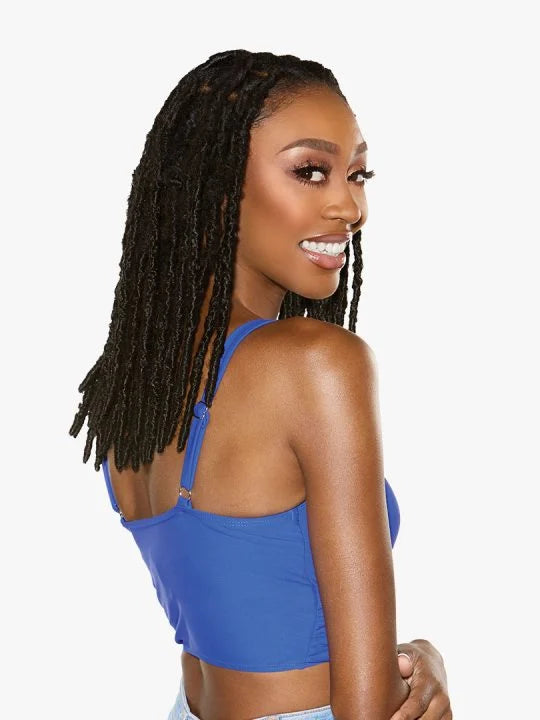 RUWA LOC EXTENSIONS Pre-made loc extensions with 100% Aquatex.