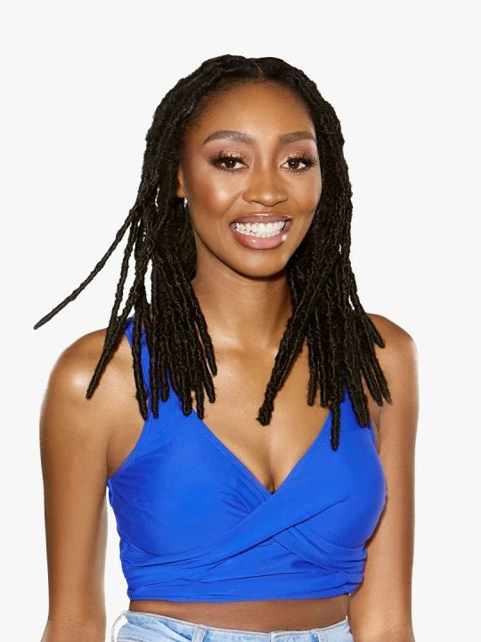 RUWA LOC EXTENSIONS Pre-made loc extensions with 100% Aquatex.