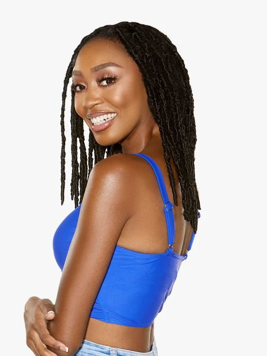 RUWA LOC EXTENSIONS Pre-made loc extensions with 100% Aquatex.