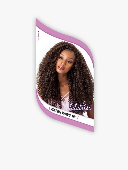 WATER WAVE 18″ The classic water wave curl pattern are perfect for a year round style.