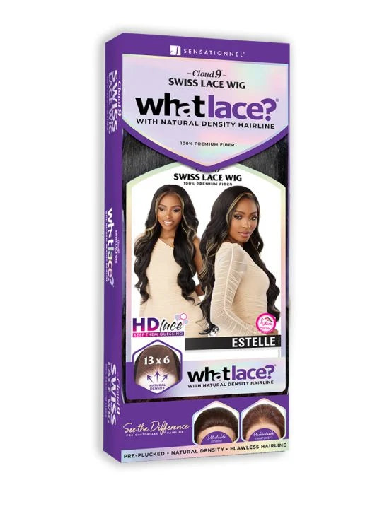 ESTELLE What Lace Human hair blend wig with subtle loose waves