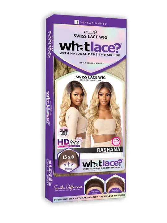 RASHANA Long loose barrel curls, flipped away from your face