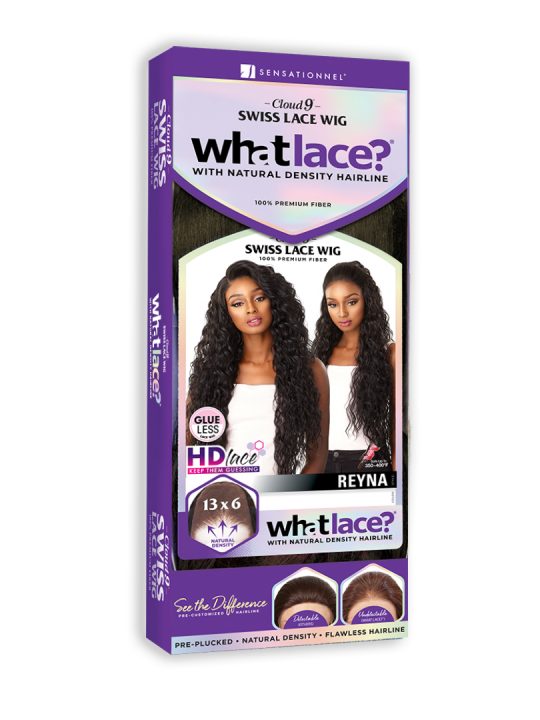 REYNA Combination of two different curls with 32″ style length.