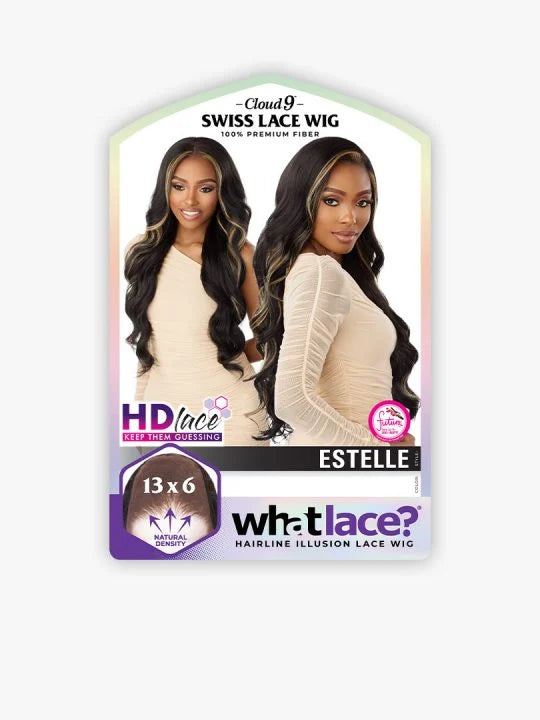 ESTELLE What Lace Human hair blend wig with subtle loose waves