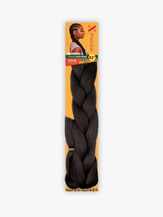 X-PRESSION BRAID 82″ Tangle free, Easy brushing & separating