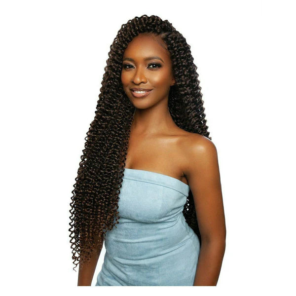 AFRI-NAPTURAL: CARIBBEAN WATER WAVE 30" (CB3001) CROCHET BRAID