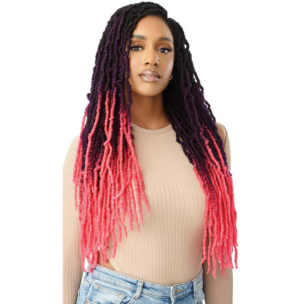 OUTRE: XPRESSION TWISTED UP 3X BORABORA LOCS 24" CROCHET BRAIDS