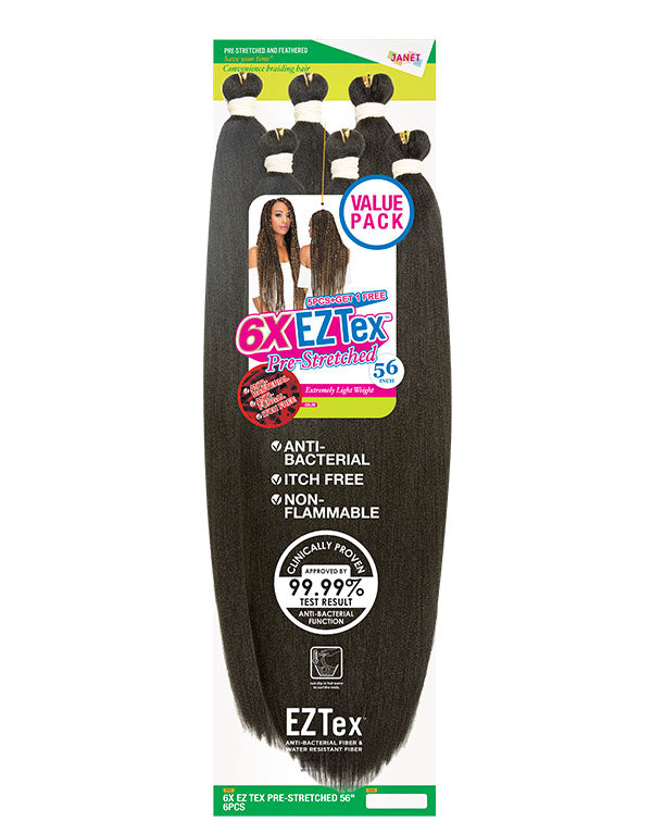 Janet 6X EZ TEX PRE-STRETCHED 56" (6PCS)