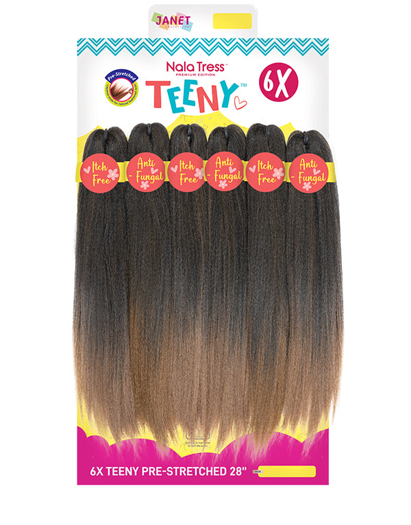 Janet 6X TEENY PRE-STRETCHED 28" (6PCS)