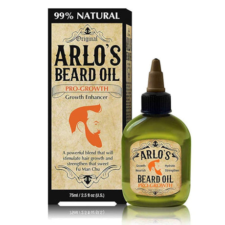 Arlo's 99% Natural Original Beard Oil, Pro-growth Growth Enhancer, 2.5 Fluid Ounce Find Your New Look Today!