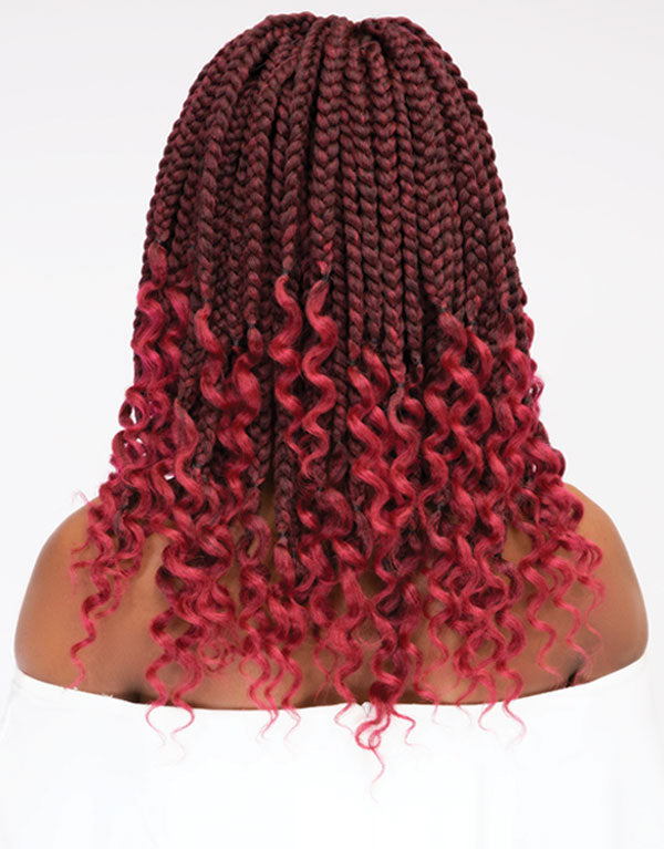 Janet BOX BRAID 12″ CURLY FINISH