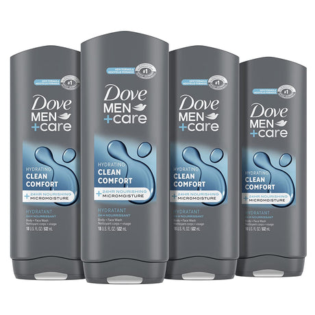 Dove Men Pluse Care Clean Comfort Body n Face Wash Find Your New Look Today!