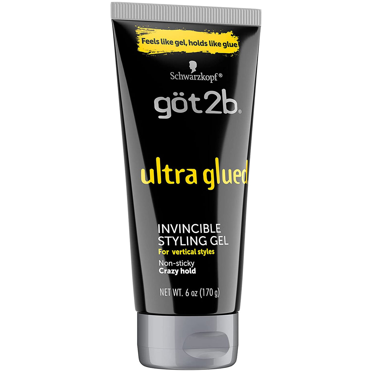 Got2b Ultra Glued Invincible Styling Hair Gel, 6 Ounce Find Your New Look Today!