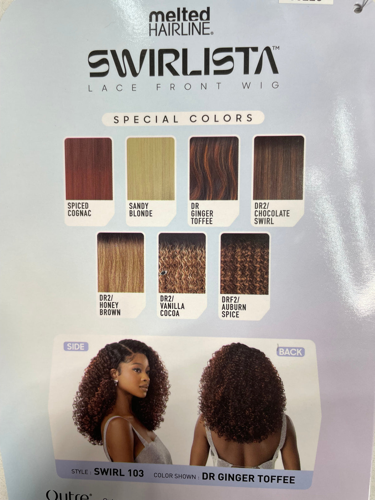 OUTRE MELTED HAIRLINE SWIRLISTA LACE FRONT WIG - SWIRL 103 - 22"