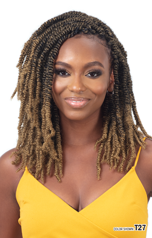 SHAKE-N-GO FREETRESS BRAID - 3X PRE-FLUFFED POPPIN TWISTS