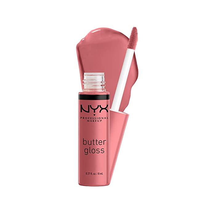 NYX PROFESSIONAL MAKEUP Butter Gloss, Non-Sticky Lip Gloss - Creme Brulee (Natural) Find Your New Look Today!