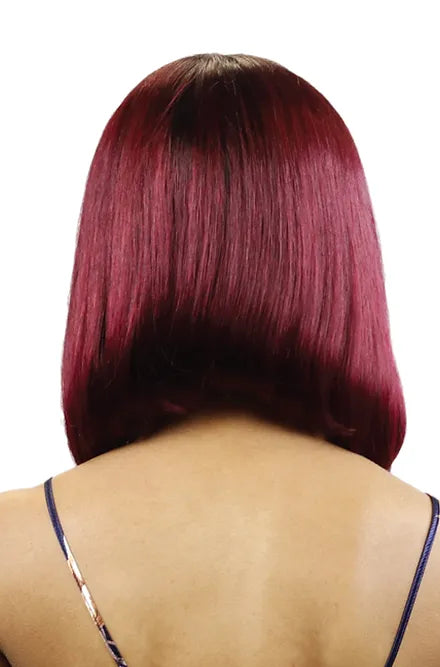 STRAIGHT MAROON WIG H3025