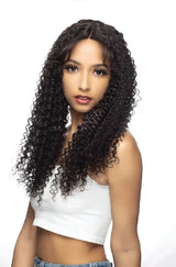 CURLY BLACK WIG VHB21JC