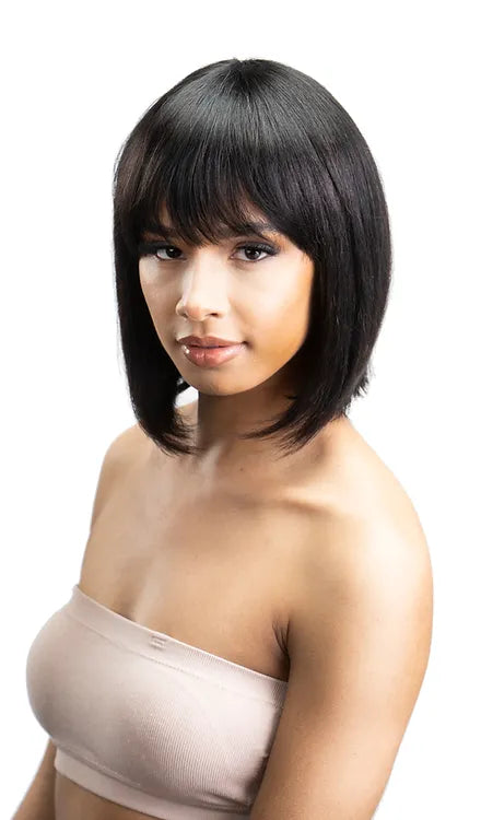 WIG 100% REMI HH BOB/BANG 12"