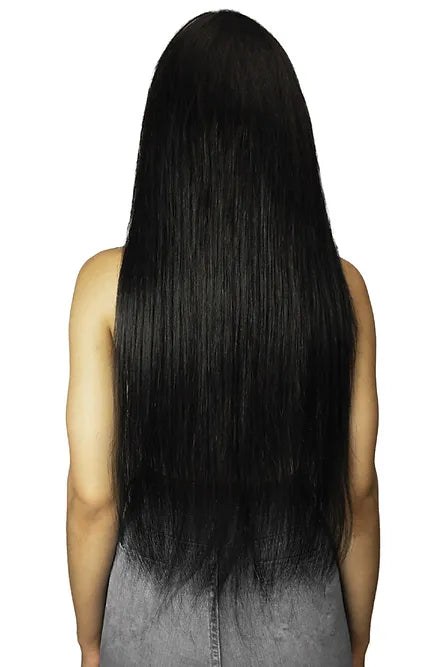 STRAIGHT LONG BLACK WIG VHB23ST