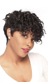 WIG 100% H/H PIXIE&CURL