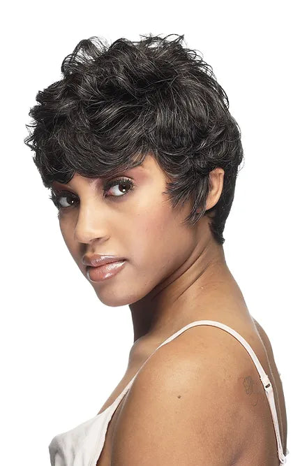 WIG HH MIXED BANG CURLY