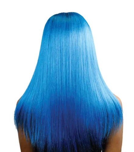 BLUE STRAIGHT WIG