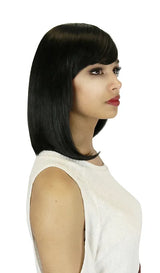 STRAIGHT BLACK WIG H5012