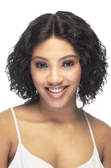 SHORT WAVY/CURLY MIX WIG