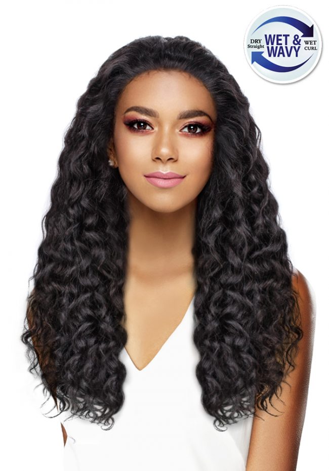 BELLATIQUE 13X4 DEEP LACE WIG – WET&WAVY AURORA