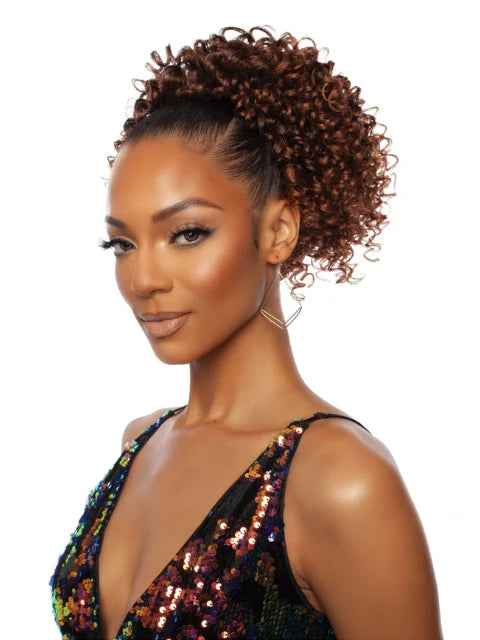 Mane Concept Brown Sugar Wrap&Tie DrawString - BSWNT13 RINGLET CURL 10