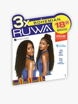 3X RUWA BOHEMIAN 18″ Bohemian is made with Aquatex, and has 3 bundles in one pack.