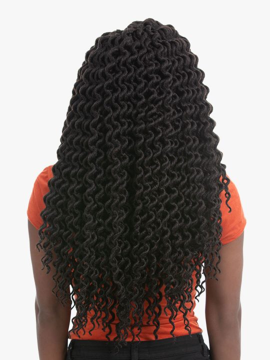 3X FAUX LOCS CURLY 18″