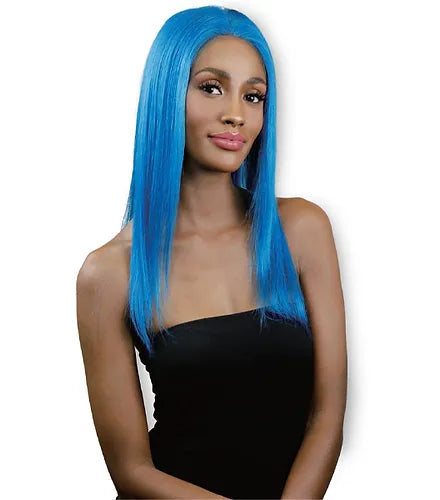 BLUE STRAIGHT WIG