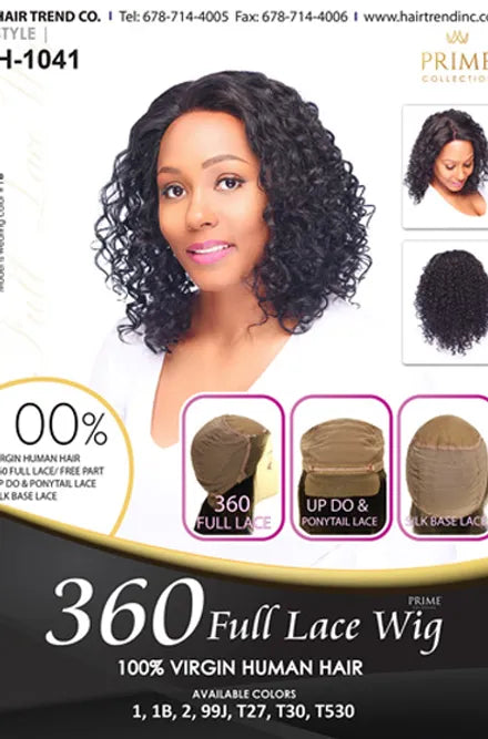 BLACK CURLY WG H1041