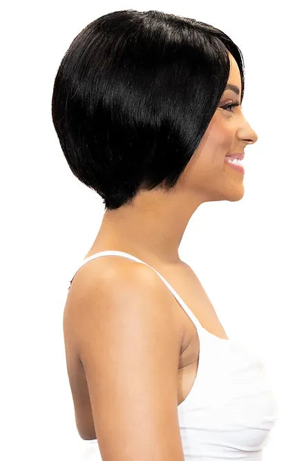 SHORT BLACK WIG