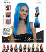 BLUE STRAIGHT WIG