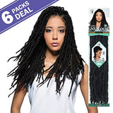 Bobbi Boss Nu Locs 18" - BNULC-18 (6 Pack/Color #1B)