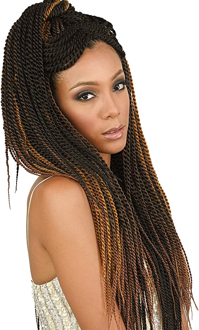 Bobbi Boss Senegal Twist Crochet Braid 20" 1B