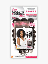 4X4 LACE CLOSURE BUNDLE DEAL DEEP New Deep Wave style is now available with HD Lace Closure + Bundle Deal item.