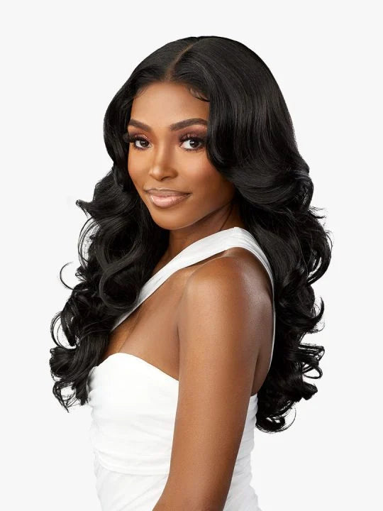 BUTTA LACE HUMAN HAIR BLEND VOLUME CURL 22″