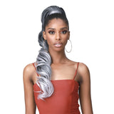 Bobbi Boss Human Hair Blend Tress Up Miss Origin Ponytail Loose Curl 28"